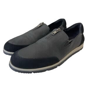 Vaneli Sport Quaver Women’s Black Slip on Zip Loafers 8.5N